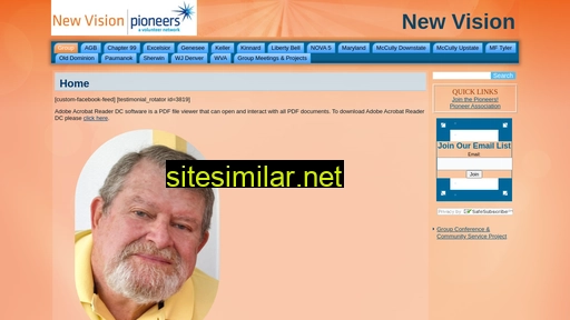 newvisionpioneers.org alternative sites