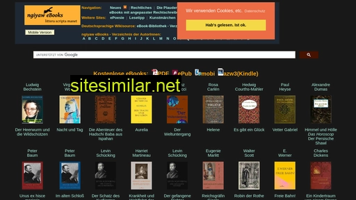 Ngiyaw-ebooks similar sites