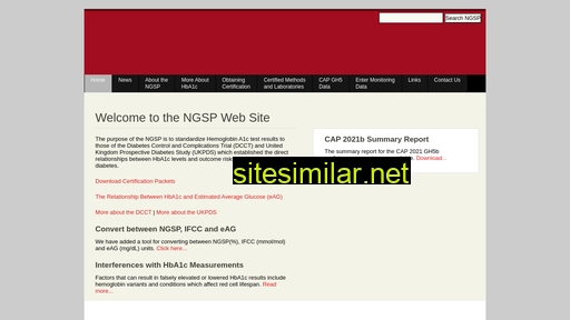 ngsp.org alternative sites