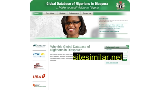 nigeriandiaspora.org alternative sites