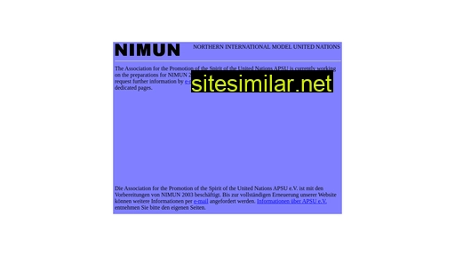 nimun.org alternative sites