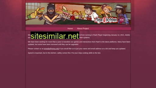 ninjakitchengame.org alternative sites