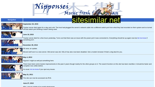 nipponsei.minglong.org alternative sites