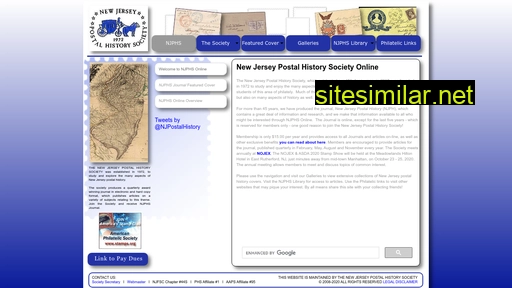 Njpostalhistory similar sites