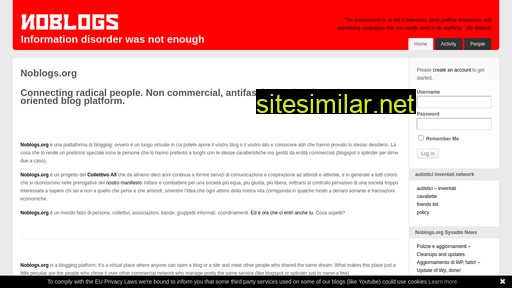 noblogs.org alternative sites
