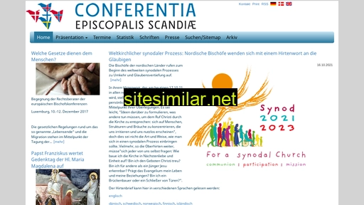 nordicbishopsconference.org alternative sites