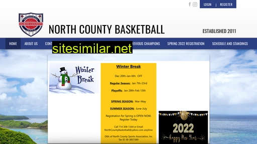 northcountybasketball.org alternative sites