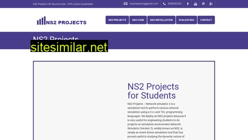 Ns2projects similar sites