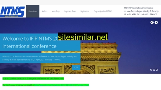 ntms-conf.org alternative sites