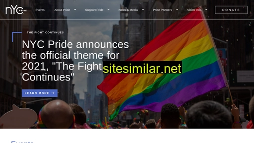 Nycpride similar sites