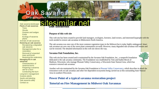 oaksavannas.org alternative sites