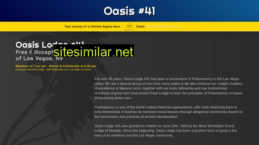 Oasis41 similar sites