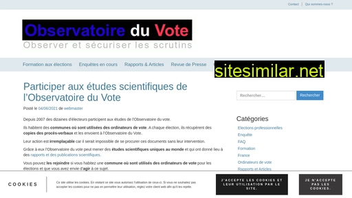 observatoire-du-vote.org alternative sites