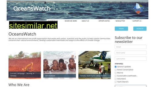 oceanswatch.org alternative sites