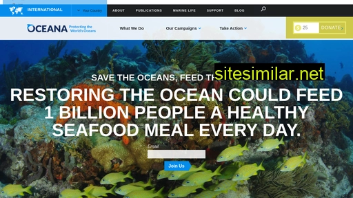 oceana.org alternative sites