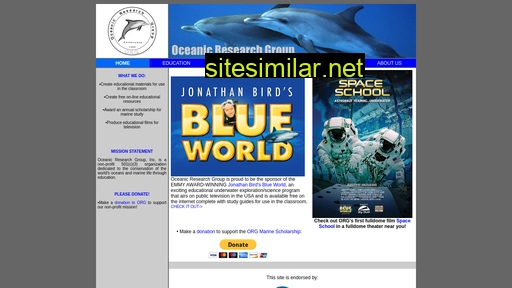 oceanicresearch.org alternative sites