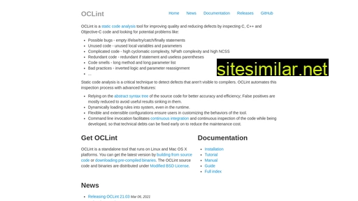 oclint.org alternative sites