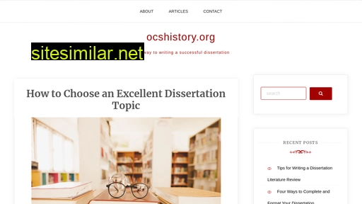 ocshistory.org alternative sites