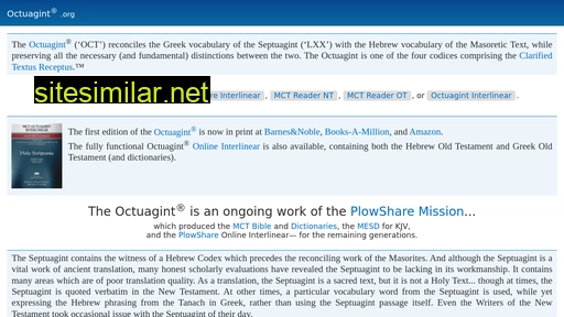octuagint.org alternative sites