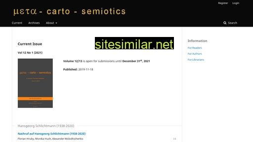 Meta-carto-semiotics similar sites