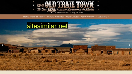 Oldtrailtown similar sites