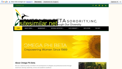 omegaphibeta.org alternative sites