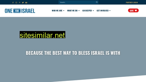 oneforisrael.org alternative sites