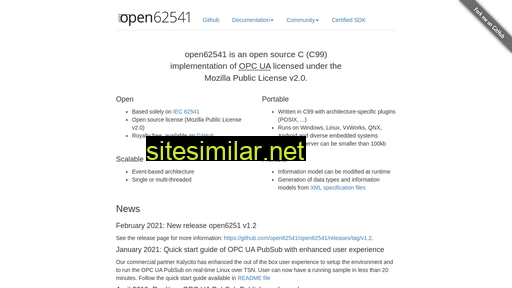 Open62541 similar sites