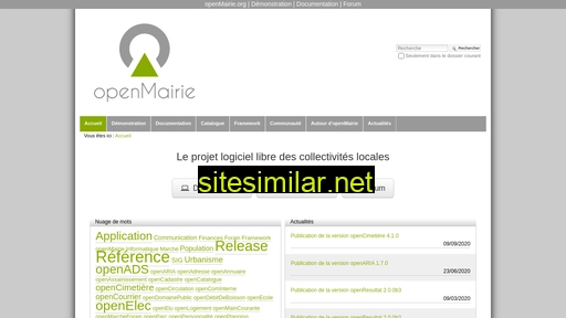 openmairie.org alternative sites