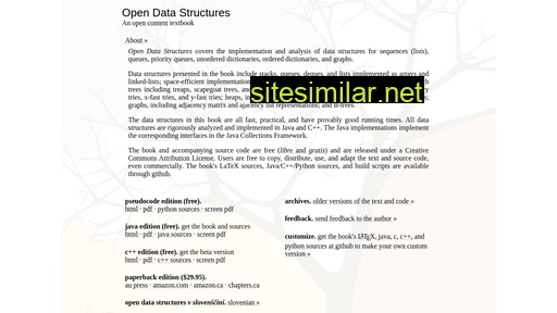 opendatastructures.org alternative sites