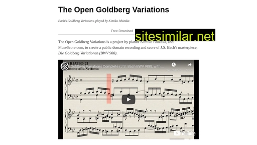 opengoldbergvariations.org alternative sites