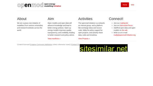 openmod-initiative.org alternative sites