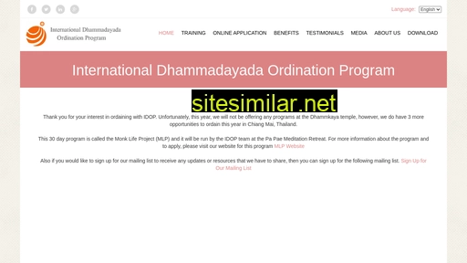 ordinationthai.org alternative sites