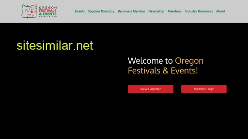 oregonfestivals.org alternative sites