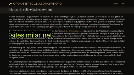 organizerscollaborative.org alternative sites