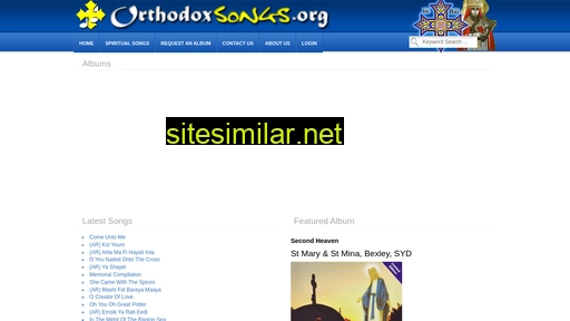 orthodoxsongs.org alternative sites