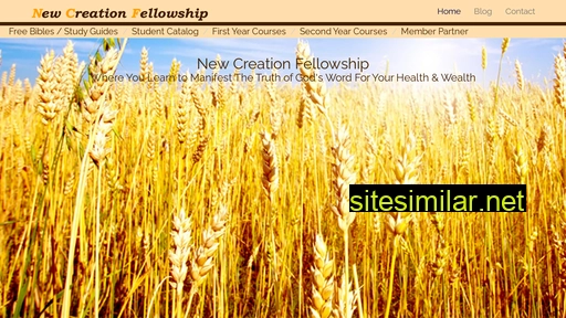 ournewcreationfellowship.org alternative sites