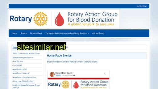 Ourblooddrive similar sites