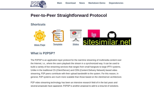 p2psp.org alternative sites
