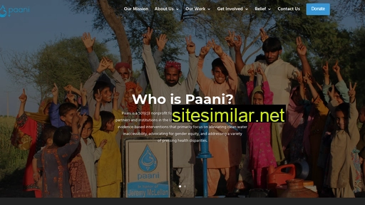 paaniproject.org alternative sites