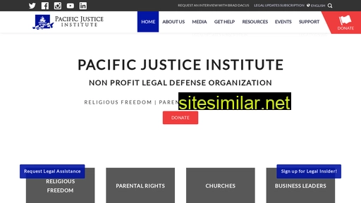 pacificjustice.org alternative sites