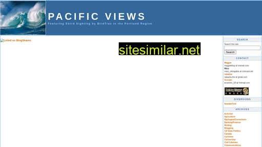 Pacificviews similar sites