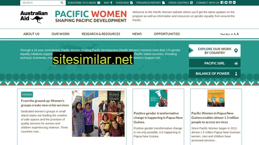 pacificwomen.org alternative sites