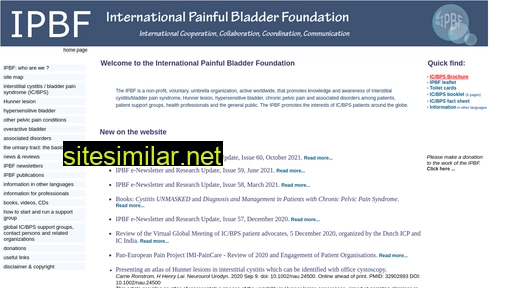 painful-bladder.org alternative sites