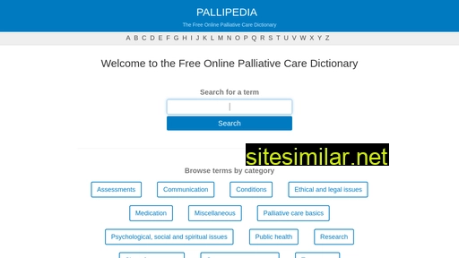 Pallipedia similar sites