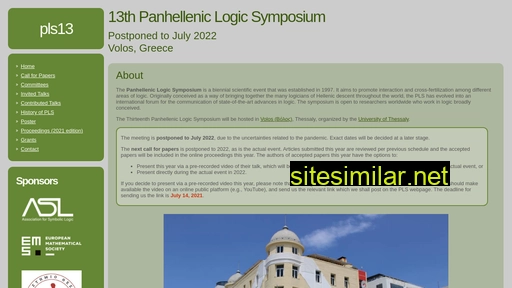 Panhellenic-logic-symposium similar sites