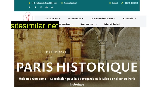 paris-historique.org alternative sites