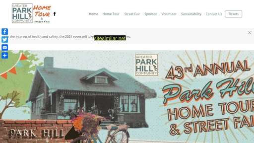 parkhillhometour.org alternative sites