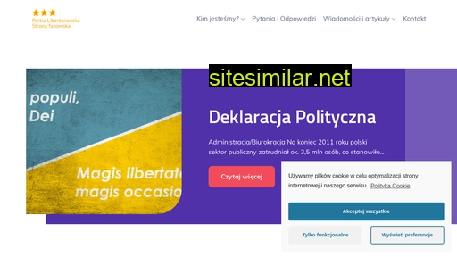 Partialibertarianska similar sites