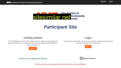 participant.yepsonline.org alternative sites